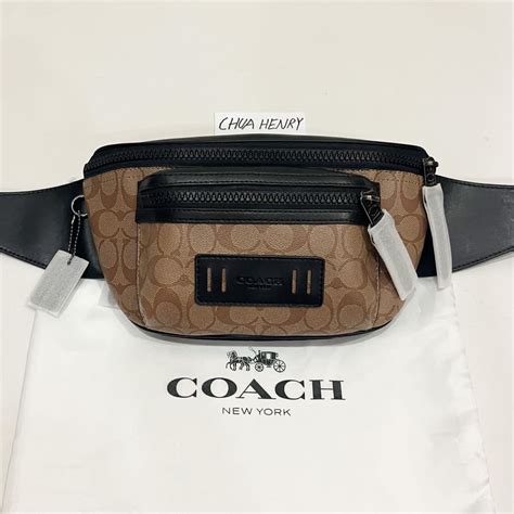 waist bag coach original|coach waist bag for men.